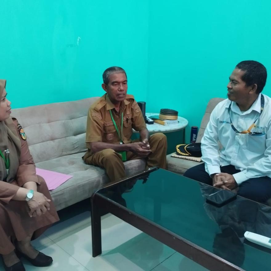 Kunjungan Pemerintah Desa Mario ke PT. PLN (Persero) UP3 Watampone